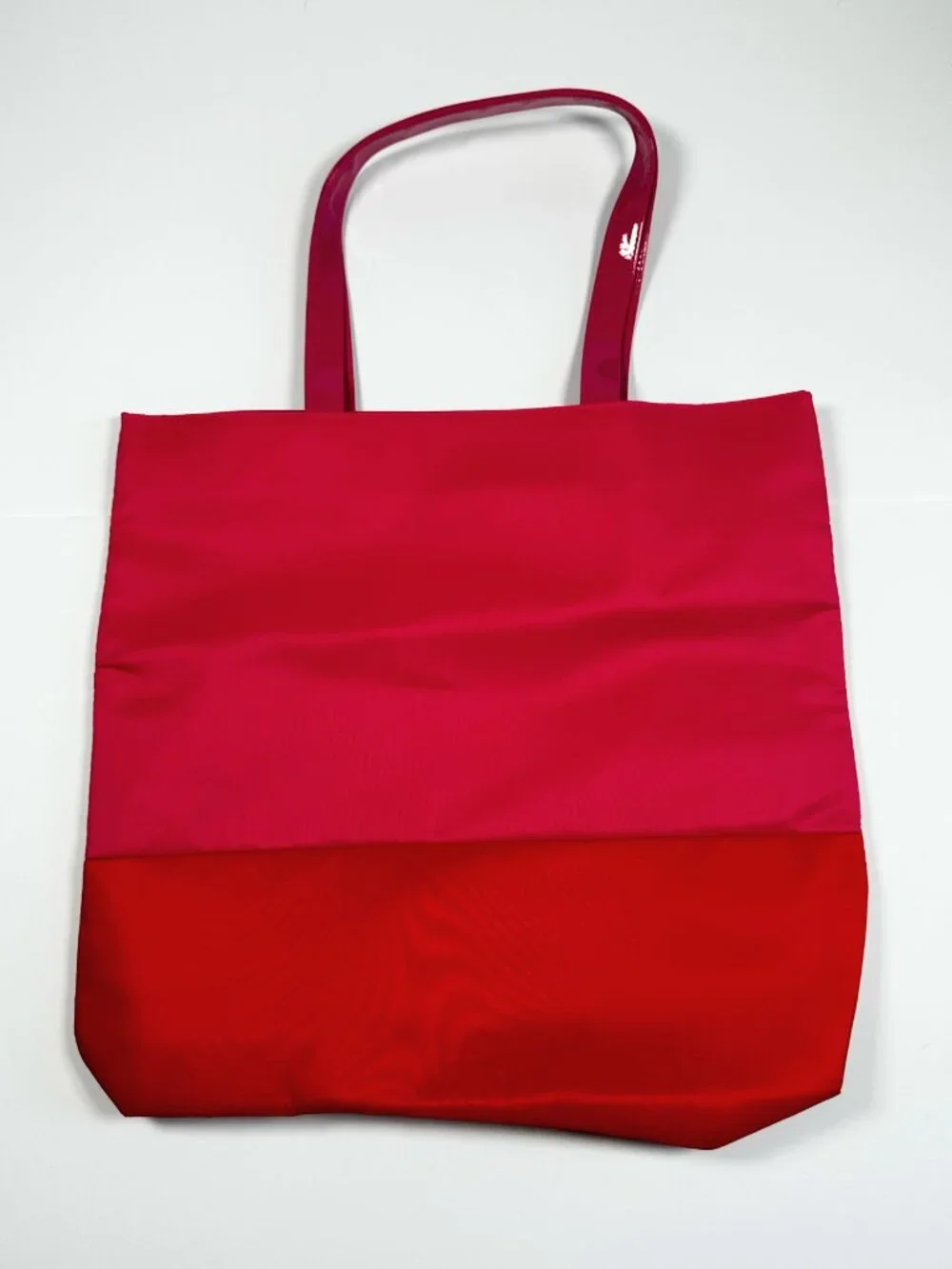 Lancôme Pink/Red Waterproof Flamingo Lined Tote‎ Bag Hot Barbie 16x15x3”